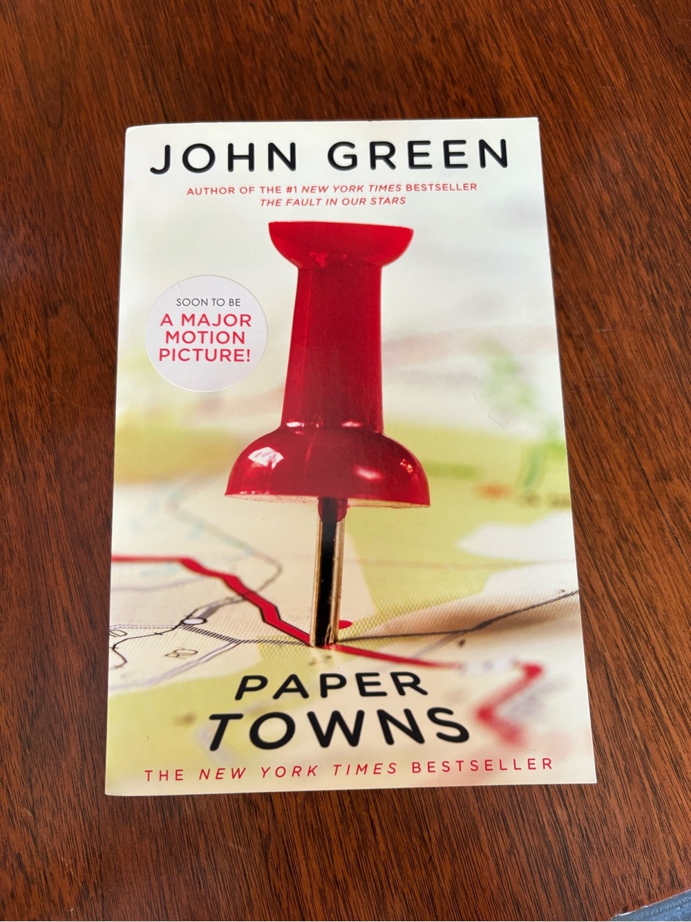 3/$20 Original Penguin Paper Towns Coffee Table Book - Red Accent